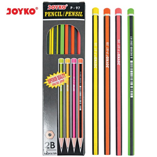 Pencil / Pensil Joyko P-97 / 2B / 1 BOX 12 PCS