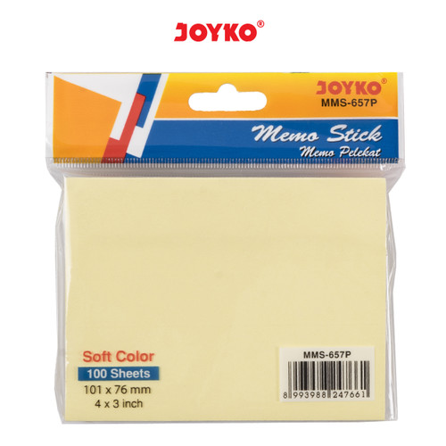 Memo Stick / Sticky Note / Kertas Memo / Memo Tempel Joyko MMS-657P