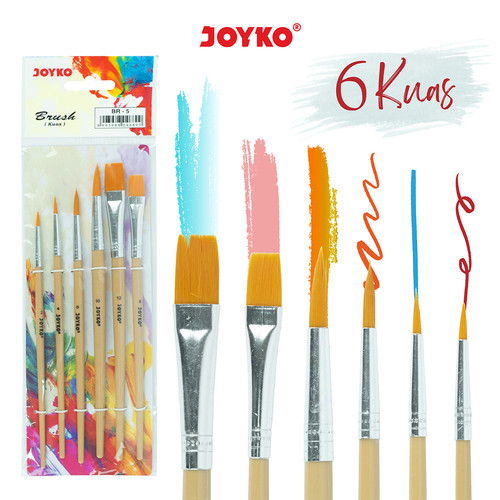 Brush / Kuas Cat Air / Cat Minyak / Lukis / Acrylic Joyko BR-5