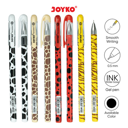 Gel Pen / Pulpen / Pena Joyko GP-218 / Savanna 2 / 0.5 mm