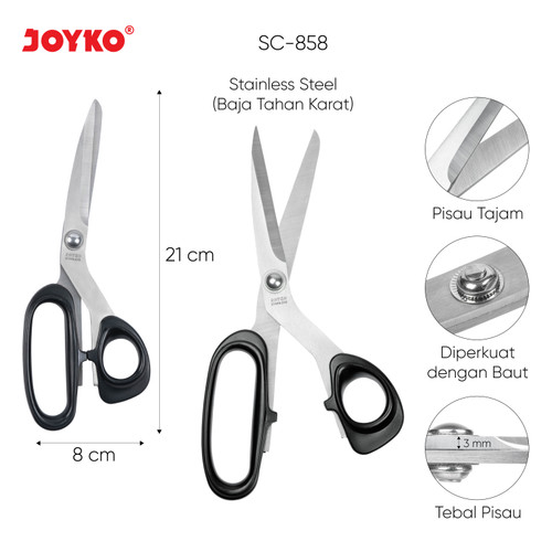 Gunting Scissors Joyko SC-858~868