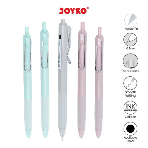 Gel Pen Pulpen Pena Joyko GP-343 Pasuteru Gel 0.5 mm