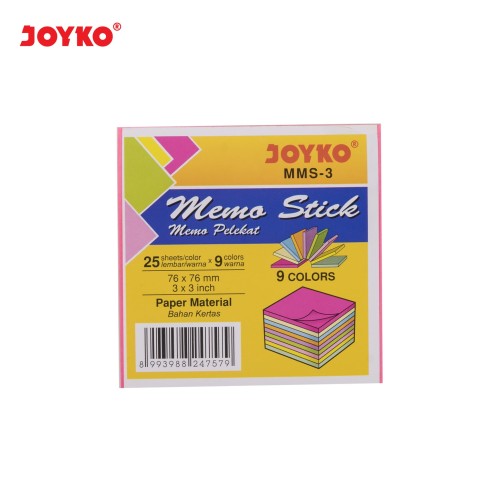 Memo Stick Sticky Note Kertas Memo Memo Tempel Joyko MMS-3