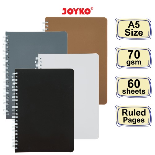 Ruled Notebook Diary Agenda Buku Catatan Bergaris Joyko NB-690