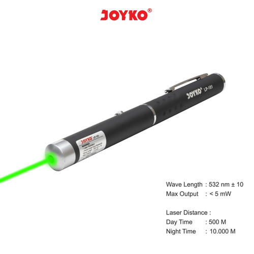 Green Laser Pointer / Senter Hijau / Penunjuk Laser Hijau Joyko LP-101