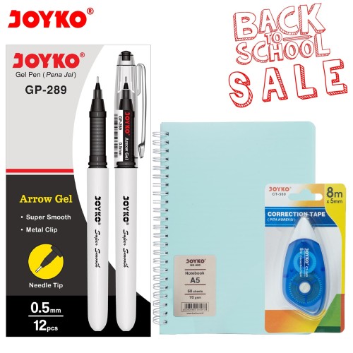 Joyko Back To School Bundling Package A