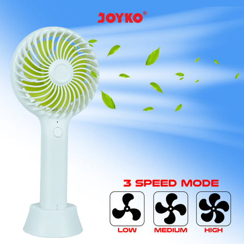 Rechargeable Hand Fan / Mini Desk Fan / Kipas Tangan Joyko HFN-15