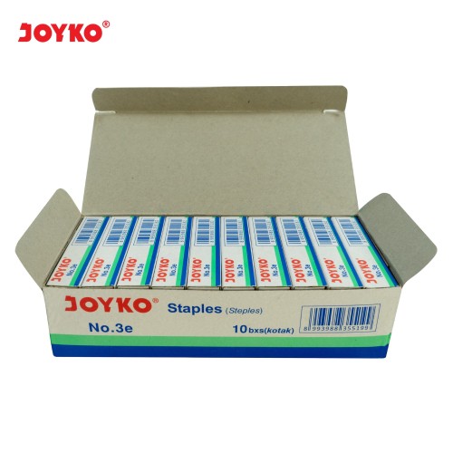 Staples / Isi Stapler / Refill Stapler Joyko No. 3e / 10 BOX