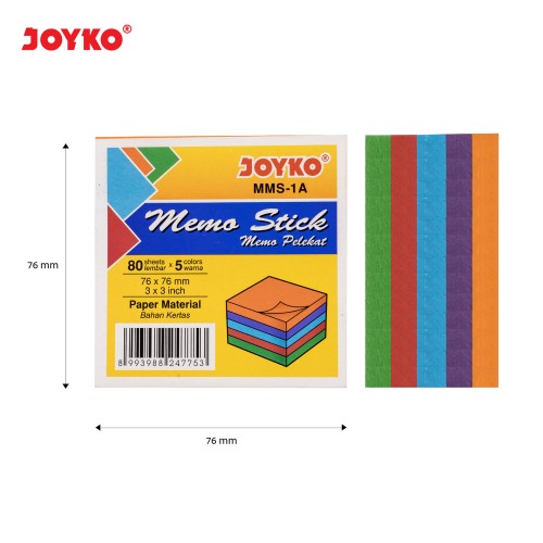 Memo Stick Sticky Note Kertas Memo Memo Tempel Joyko MMS-1A