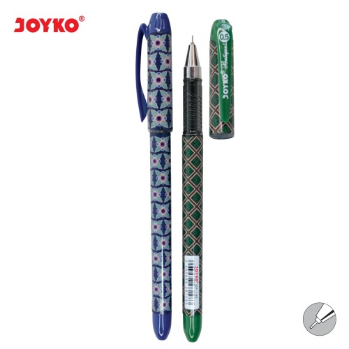 Gel Pen / Pulpen / Pena Joyko GP-196 / Batique 1 / 0.5 mm