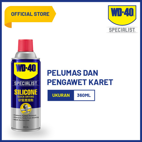 WD-40 Specialist® Silicone 360ml – Pelumas & Pengawet Karet