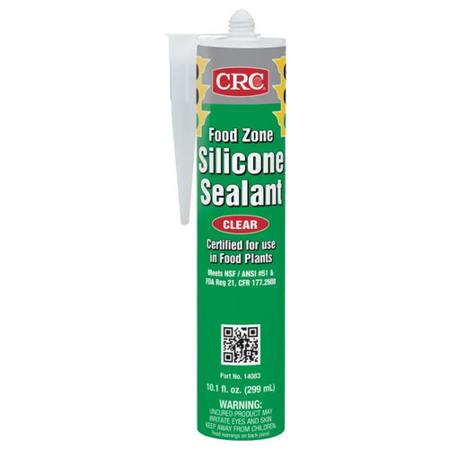 CRC Food Zone Silicone Sealant - Clear - 14083