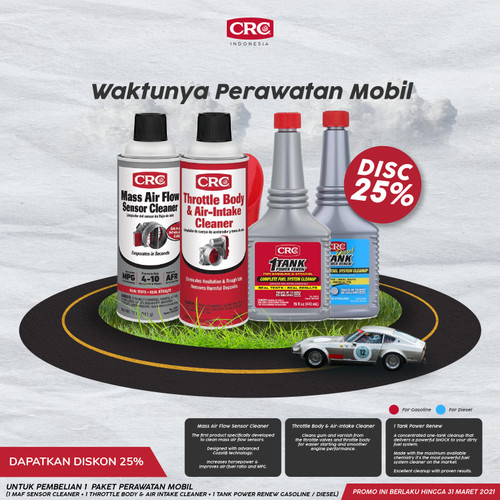 PROMO PERAWATAN MOBIL PAKET 3 IN 1