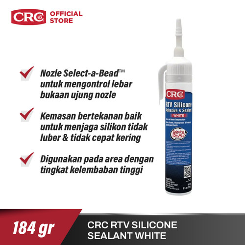 CRC RTV Silicone White - 14056