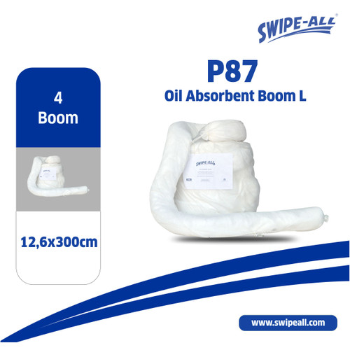 SWIPE-ALL Oil Absorbent Boom L / Sorbent Boom L P87