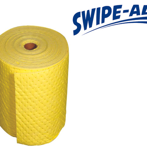 SWIPE-ALL Chemical Absorbent Roll / Sorbent Roll 50 Meter Per Roll