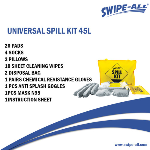 SWIPE-ALL U88 UNIVERSAL SPILL KIT 45L