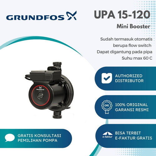 Mini Booster Grundfos UPA 15-120