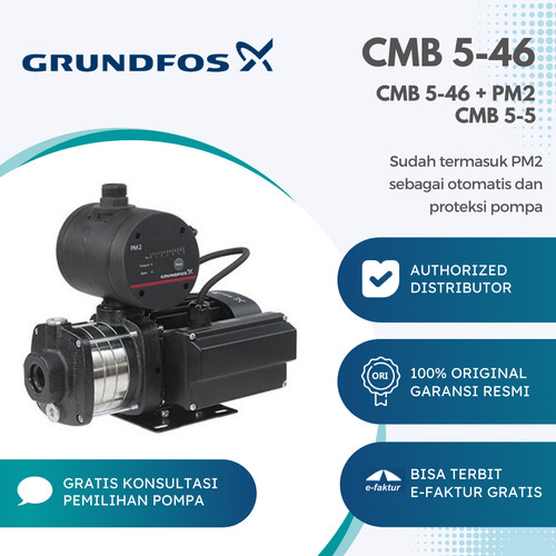 Pompa Booster Grundfos CMB 5-46 PM 2