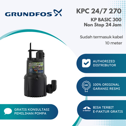 Pompa Celup Non Stop Grundfos KPC 24/7 270