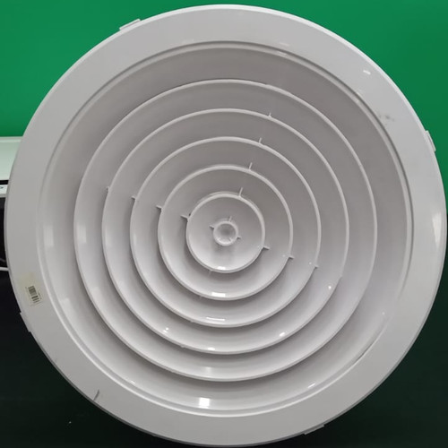 Grill Ceiling Round Diffuser AC Ducting 12” Inch Diffuser Bulat Plafon