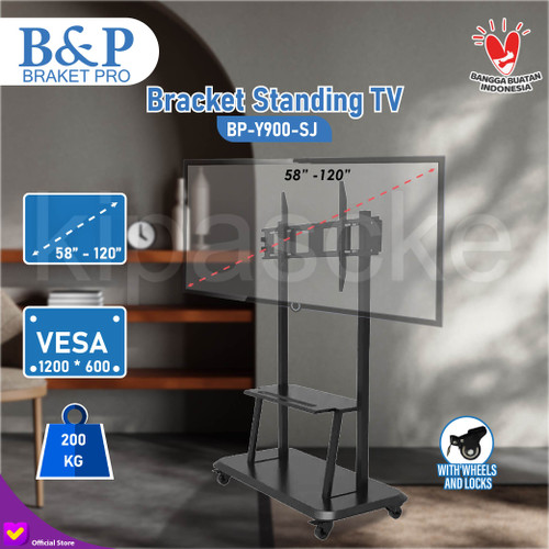 Bracket Standing TV Stand 50 52 55 60 65 70 75 80 85 90 100 120 Inch