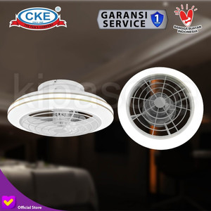 Lampu Hias Plafon Mewah Kipas Angin Lampu LED Langit Langit Elegan 20"