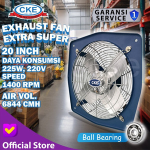 Kipas Exhaust Fan Extra Strong 20" Inch Penyedot Udara Heavy Duty