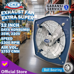 Kipas Exhaust Fan Extra Strong 12" Inch Penyedot Udara Heavy Duty