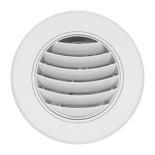 Ceiling Round Air Grill 8 Inch ABS Grill Penutup Inline Duct 8 Inch