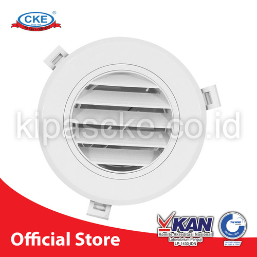 Ceiling Round Air Grill 8 inch Grill penutup inline duct 8 inch MVA200