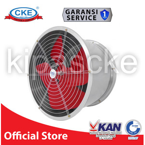 Drum Fan CKE Low Noise 16 Inch Kipas Drum Blower Tabung Exhaust Drum