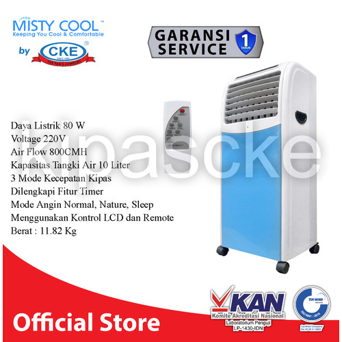 Air Cooler 10 Liter Dengan Remote Penyejuk Udara Penyejuk Ruangan