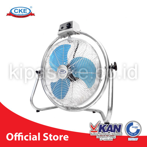 CKE Rotary Powerfull Fan 35B 14 Inch Floor Fan Kipas Angin Tornado