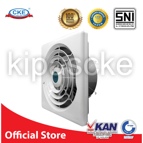 CKE Ceiling Exhaust APB-25DE-F 10Inch Ceiling Duct Eksos Plafon Toilet