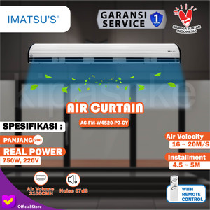 Imatsu Air Curtain AC-FM-W4520-P7-CY 2 Meter Air Door Tirai Udara