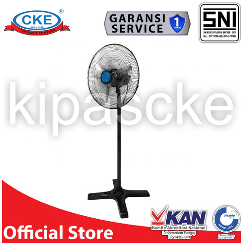 Stand Fan CKE SF-ECO-50A-TH 20 Inch Kipas Angin Berdiri Kipas Industri