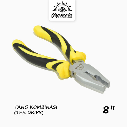 TJAP MATA / CAP MATA Tang Kombinasi / Jepit / Plier 8"