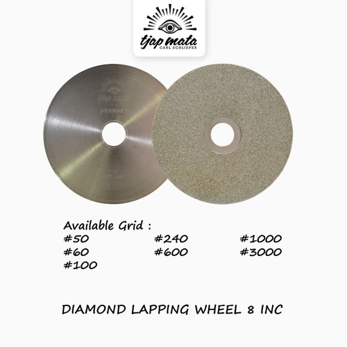 TJAP MATA / CAP MATA Diamond Lapping Wheel 8"