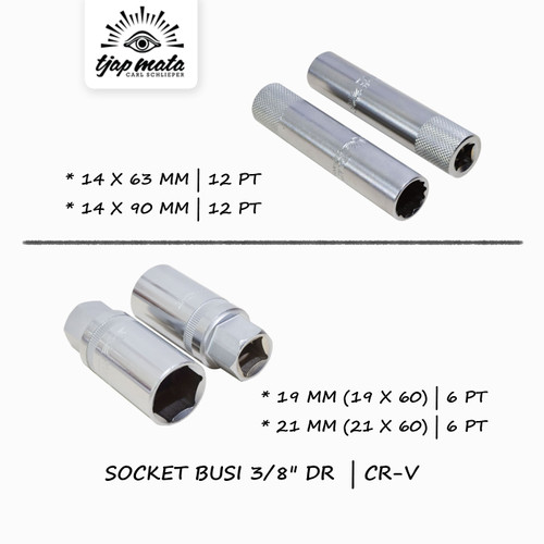 TJAP MATA / CAP MATA Socket Busi 3/8 DR