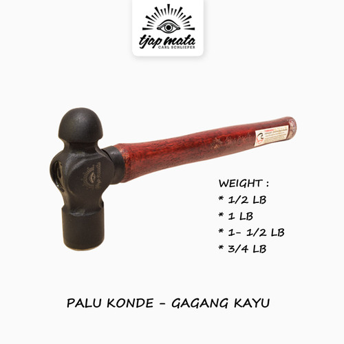 TJAP MATA / CAP MATA Palu Konde (Gagang Kayu)