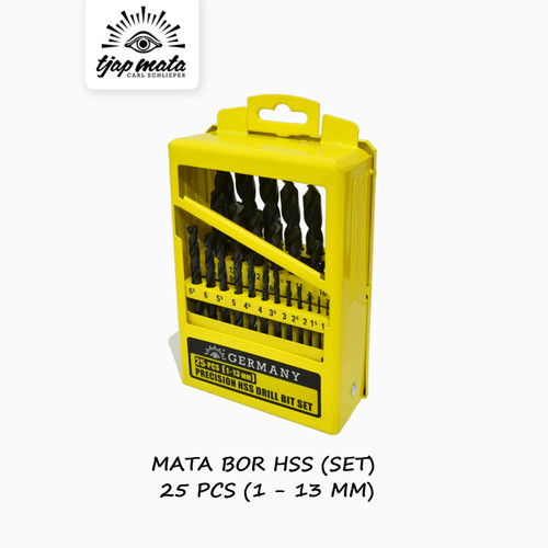 TJAP MATA / CAP MATA Mata Bor HSS (SET) 25 PCS (1-13 MM)