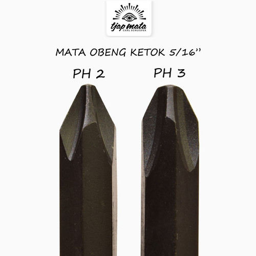 TJAP MATA / CAP MATA Mata Obeng Ketok 5/16"