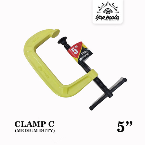 TJAP MATA / CAP MATA Clamp C / G Klem Catok Penjepit 5” Medium Duty