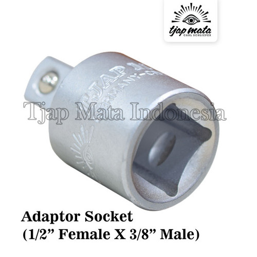 TJAP MATA / CAP MATA Adaptor Socket1/2" F X 3/8" M