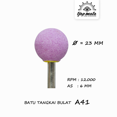 TJAP MATA / CAP MATA Batu Tangkai Bulat A41