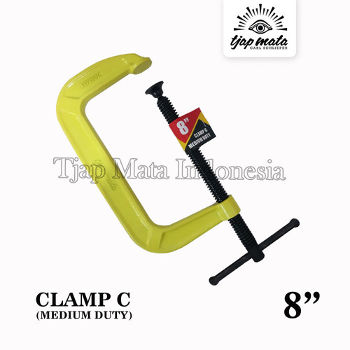 TJAP MATA / CAP MATA Clamp C / G Klem Catok Penjepit 8” Medium Duty