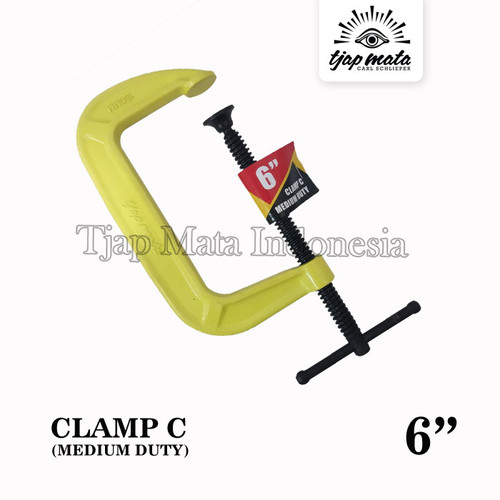 TJAP MATA / CAP MATA Clamp C / G Klem Catok Penjepit 6” Medium Duty