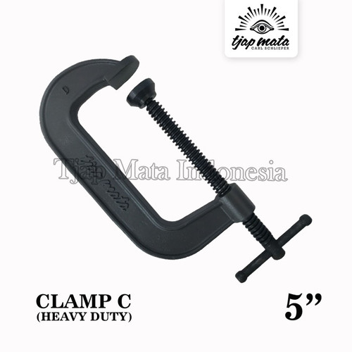 TJAP MATA / CAP MATA Clamp C / G / Klem Catok Penjepit 5” Heavy Duty