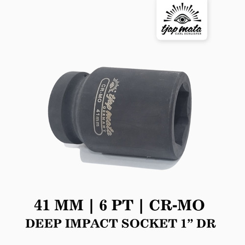 TJAP MATA / CAP MATA Deep Impact Socket 1” DR 41 MM (6 PT) CR - MO